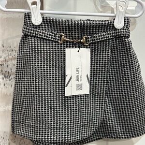 New Zara Shorts Skirt Size 6